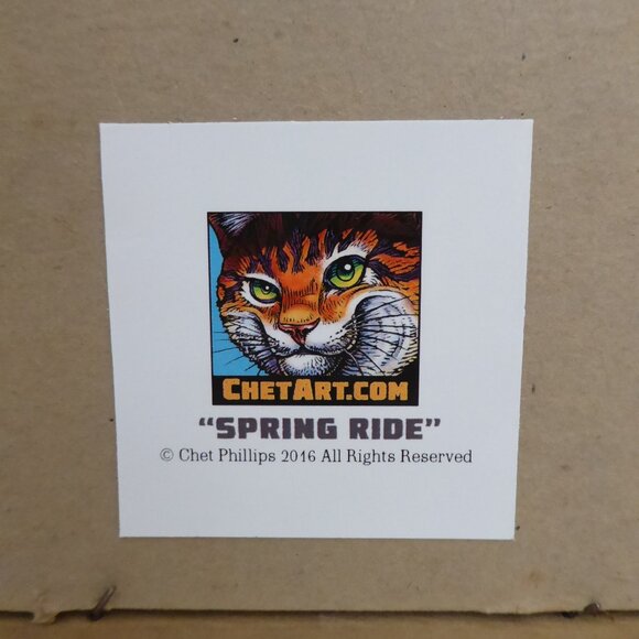 NEW 6” x 8” TOTORO STUDIO GHIBLI “SPRING RIDE” FRAMED ARTWORK PRINT - Picture 12 of 12